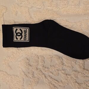 Black Logo Socks Unisex